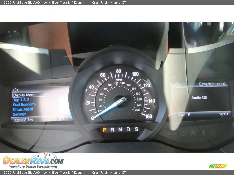 2020 Ford Edge SEL AWD Iconic Silver Metallic / Ebony Photo #14