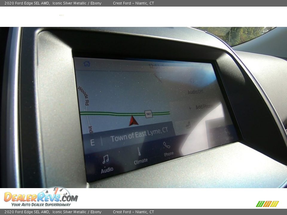 2020 Ford Edge SEL AWD Iconic Silver Metallic / Ebony Photo #15