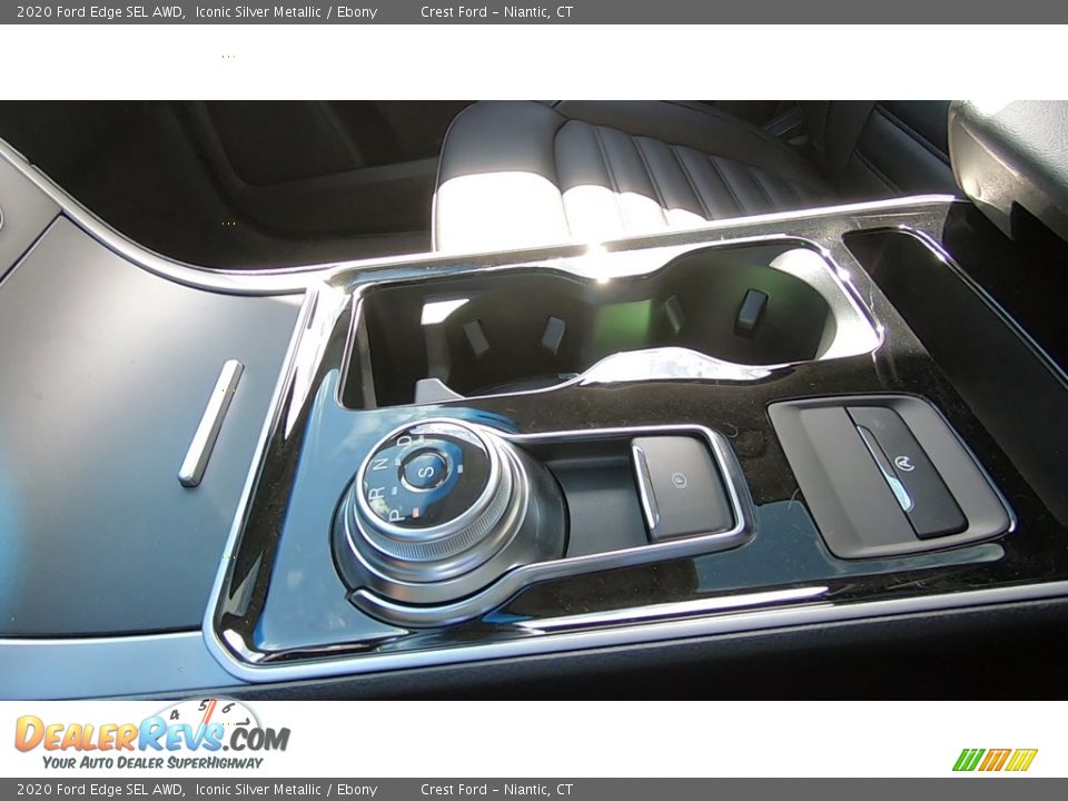 2020 Ford Edge SEL AWD Iconic Silver Metallic / Ebony Photo #17