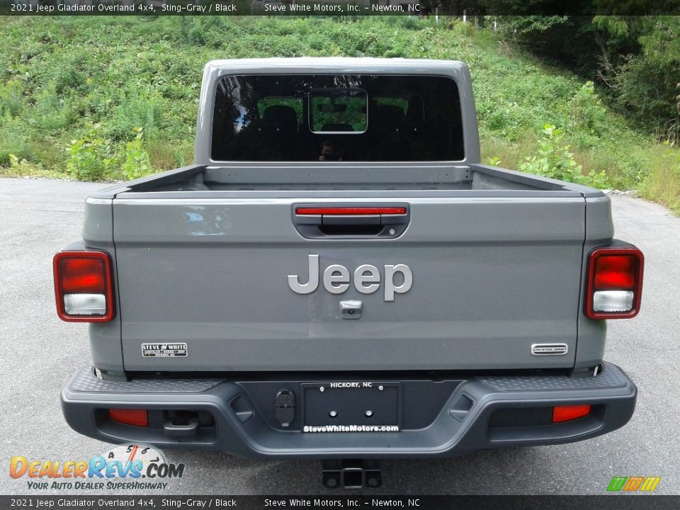 2021 Jeep Gladiator Overland 4x4 Sting-Gray / Black Photo #8