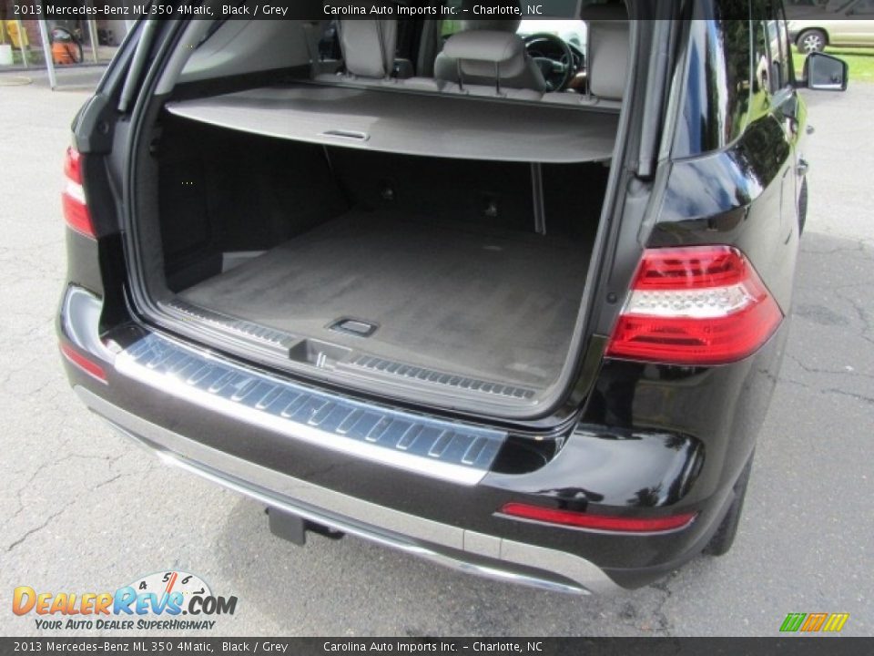 2013 Mercedes-Benz ML 350 4Matic Black / Grey Photo #20