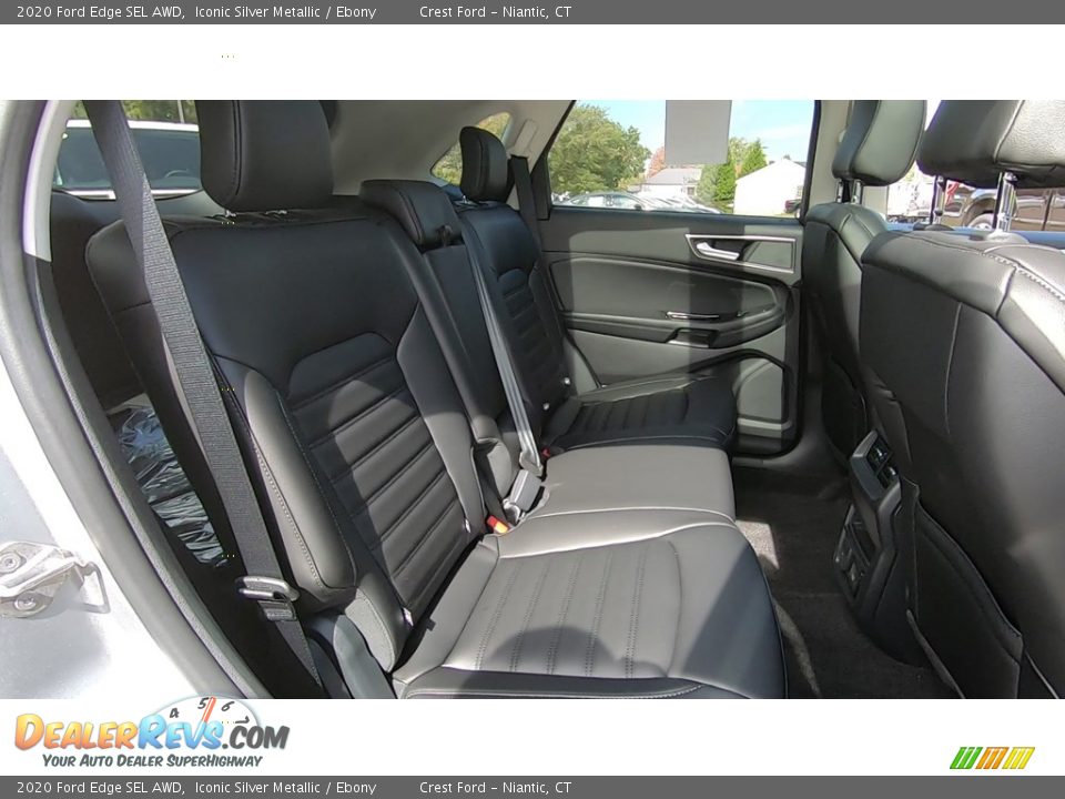 2020 Ford Edge SEL AWD Iconic Silver Metallic / Ebony Photo #23