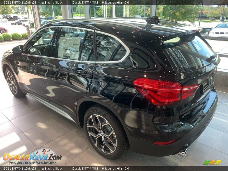 2021 BMW X1 xDrive28i Jet Black / Black Photo #2
