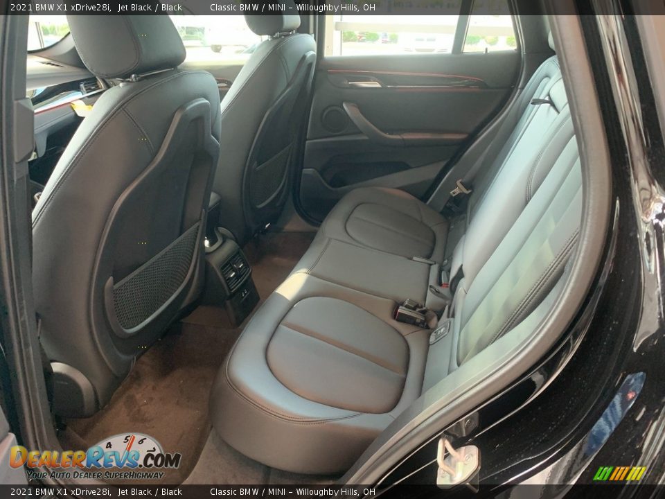 2021 BMW X1 xDrive28i Jet Black / Black Photo #4