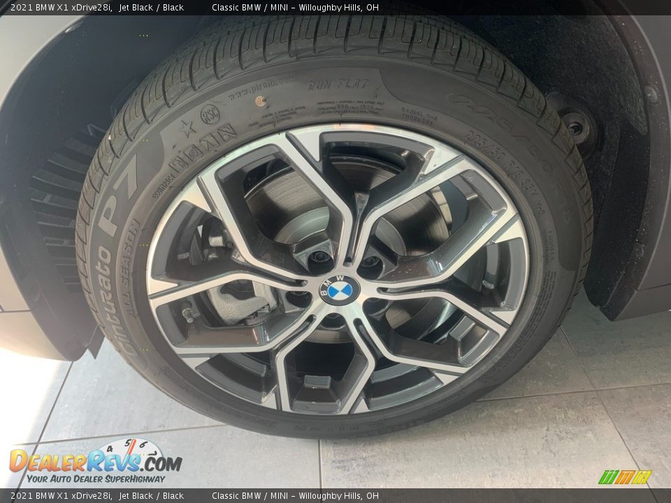 2021 BMW X1 xDrive28i Jet Black / Black Photo #5
