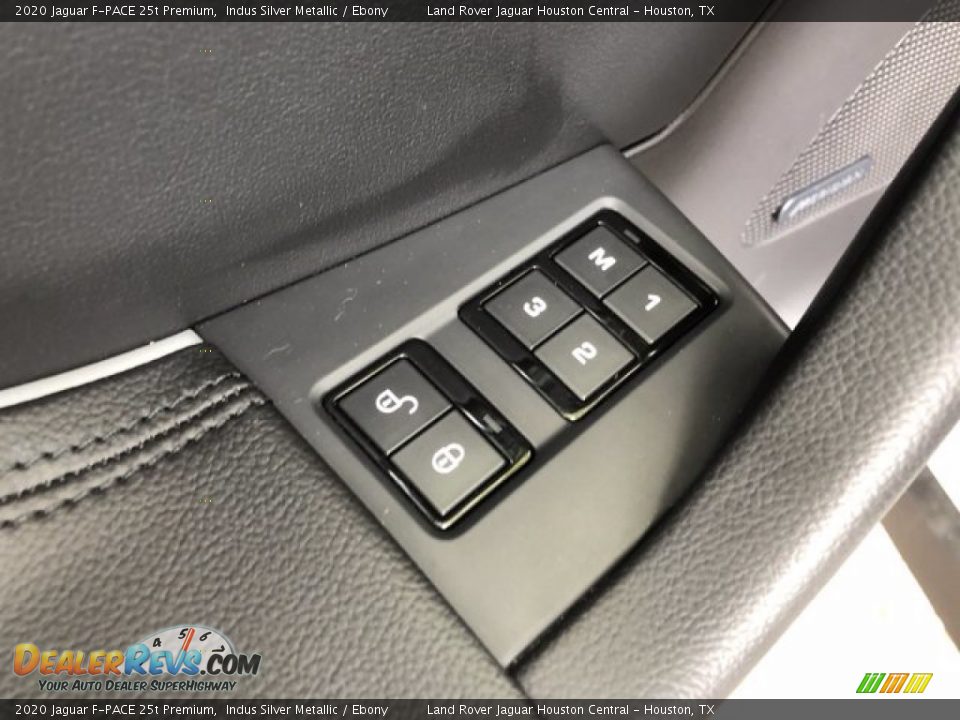 2020 Jaguar F-PACE 25t Premium Indus Silver Metallic / Ebony Photo #12