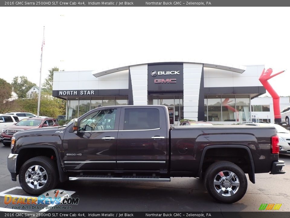 2016 GMC Sierra 2500HD SLT Crew Cab 4x4 Iridium Metallic / Jet Black Photo #1