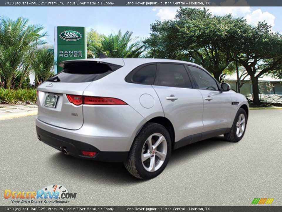 2020 Jaguar F-PACE 25t Premium Indus Silver Metallic / Ebony Photo #3