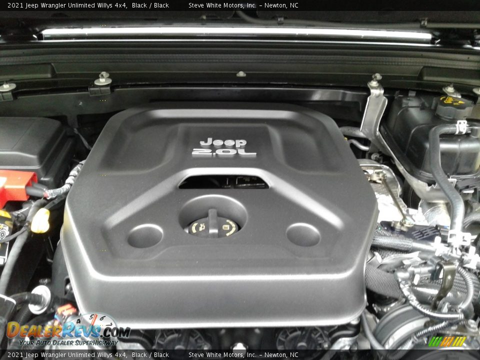 2021 Jeep Wrangler Unlimited Willys 4x4 2.0 Liter Turbocharged DOHC 16-Valve VVT 4 Cylinder Engine Photo #9