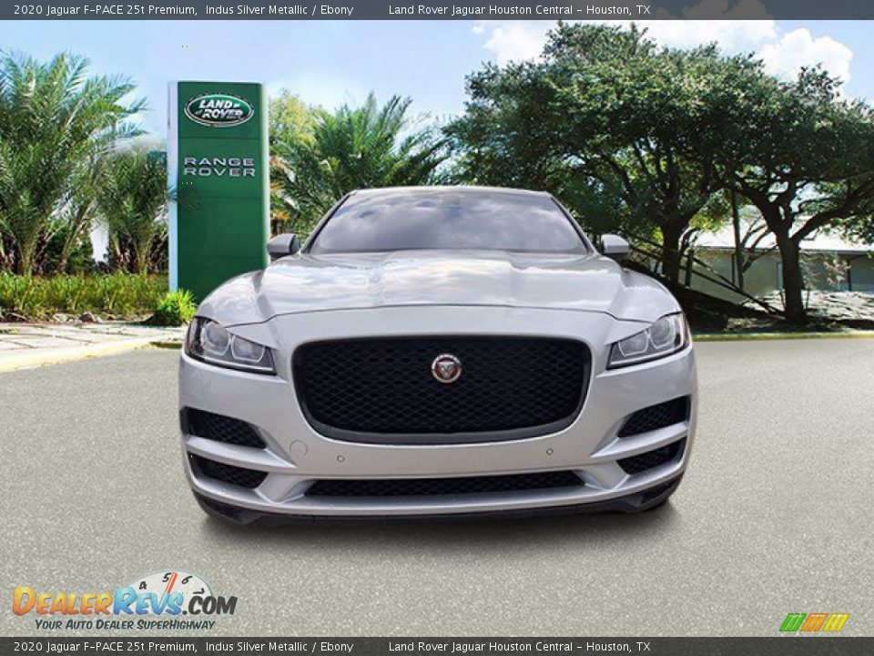 2020 Jaguar F-PACE 25t Premium Indus Silver Metallic / Ebony Photo #9