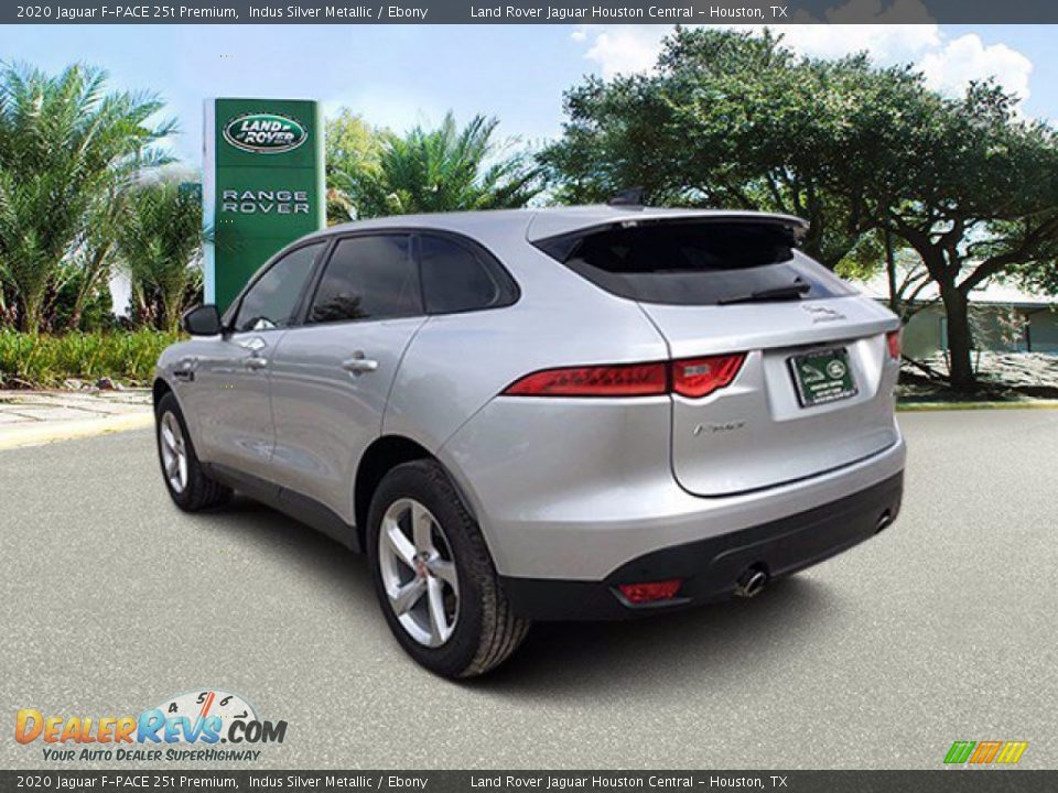 2020 Jaguar F-PACE 25t Premium Indus Silver Metallic / Ebony Photo #12