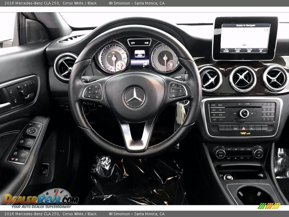 2016 Mercedes-Benz CLA 250 Cirrus White / Black Photo #4