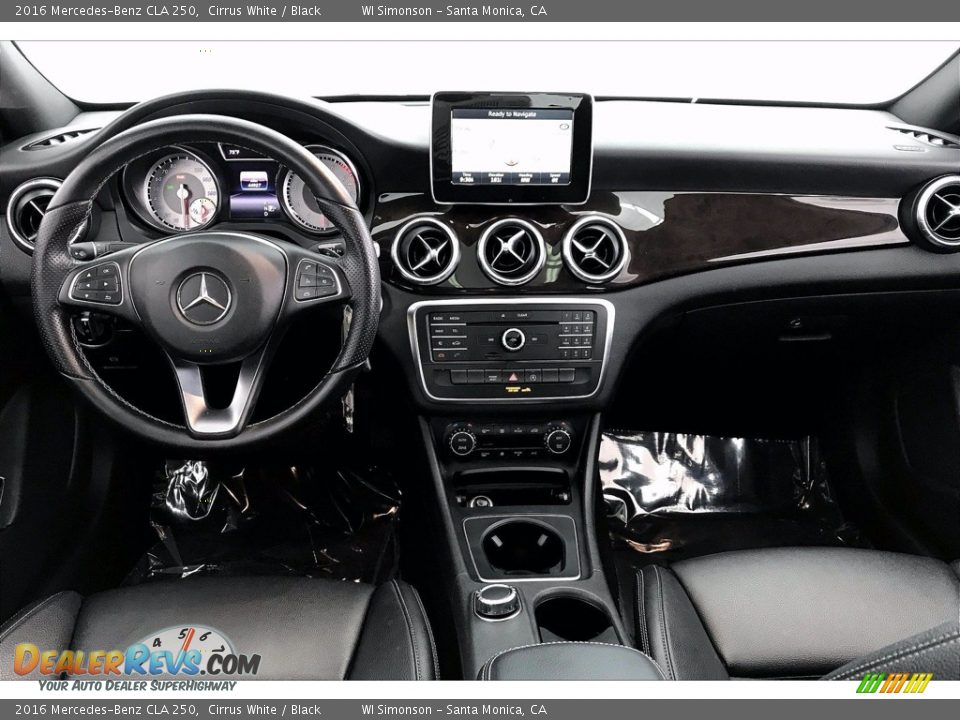 2016 Mercedes-Benz CLA 250 Cirrus White / Black Photo #17