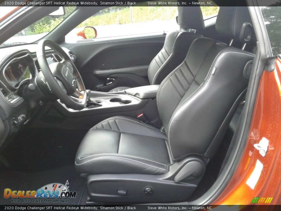 Black Interior - 2020 Dodge Challenger SRT Hellcat Redeye Widebody Photo #10