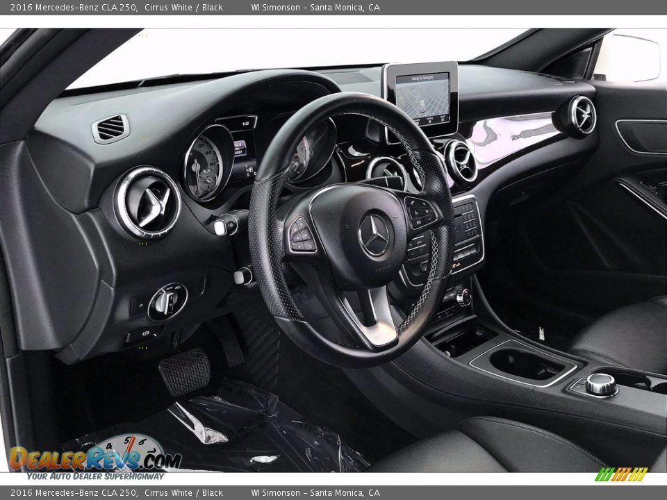 2016 Mercedes-Benz CLA 250 Cirrus White / Black Photo #22