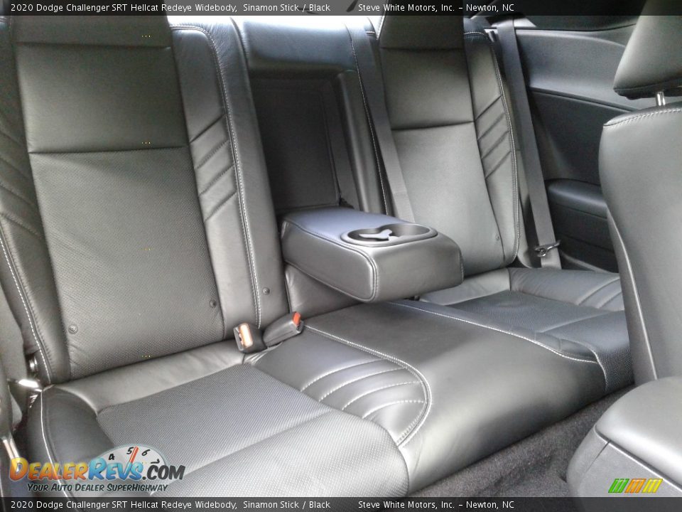 Rear Seat of 2020 Dodge Challenger SRT Hellcat Redeye Widebody Photo #14