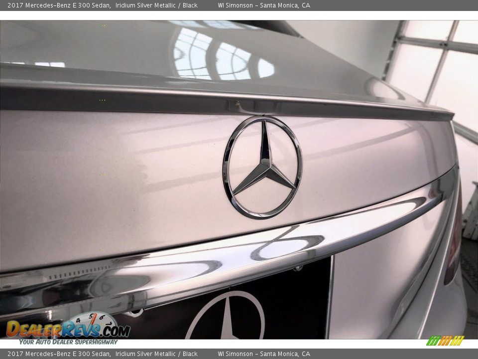 2017 Mercedes-Benz E 300 Sedan Iridium Silver Metallic / Black Photo #7