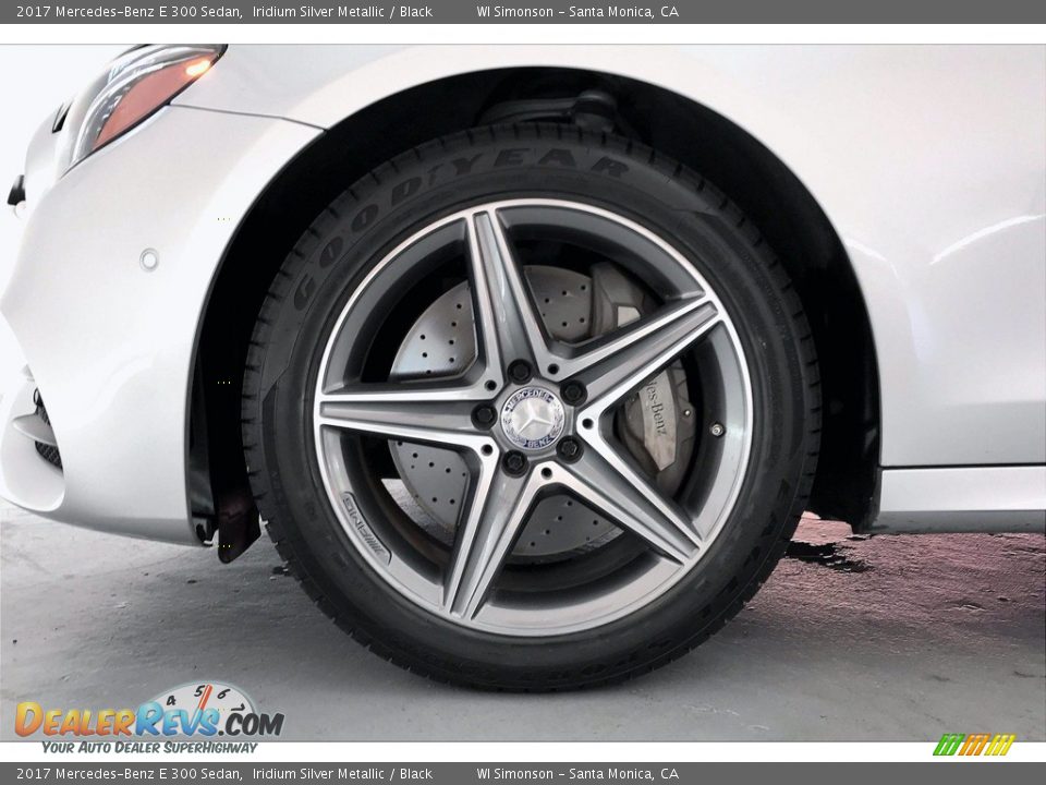 2017 Mercedes-Benz E 300 Sedan Iridium Silver Metallic / Black Photo #8