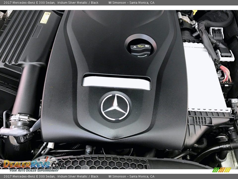 2017 Mercedes-Benz E 300 Sedan Iridium Silver Metallic / Black Photo #31