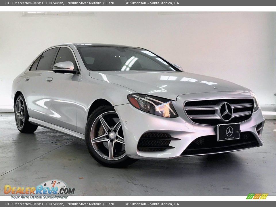 2017 Mercedes-Benz E 300 Sedan Iridium Silver Metallic / Black Photo #34