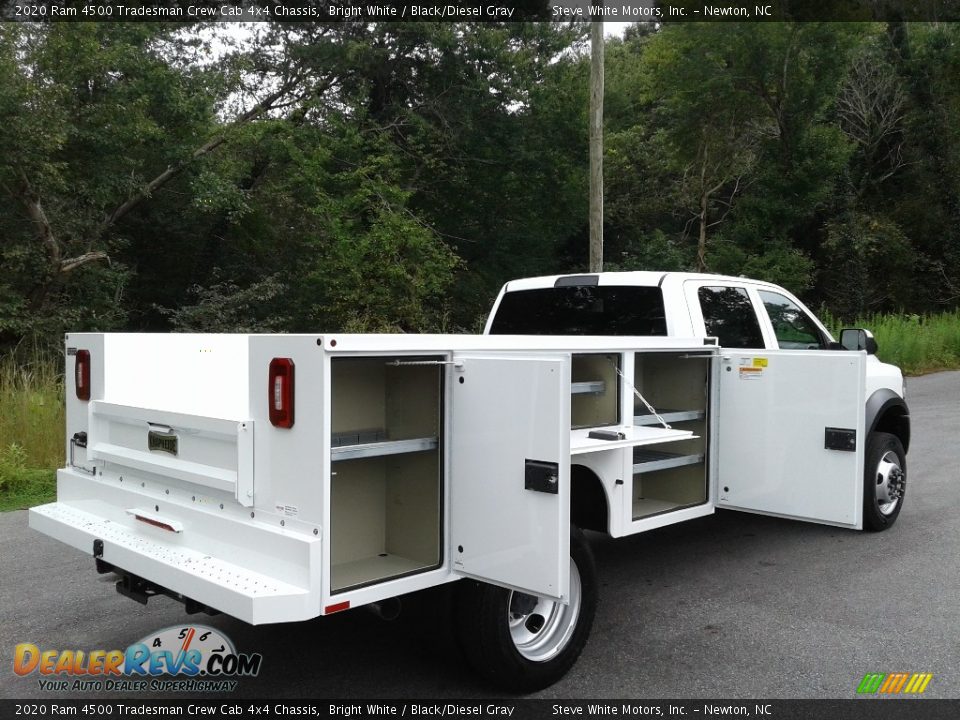 2020 Ram 4500 Tradesman Crew Cab 4x4 Chassis Bright White / Black/Diesel Gray Photo #7