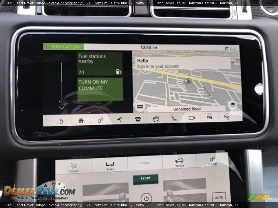 Navigation of 2020 Land Rover Range Rover Autobiography Photo #21