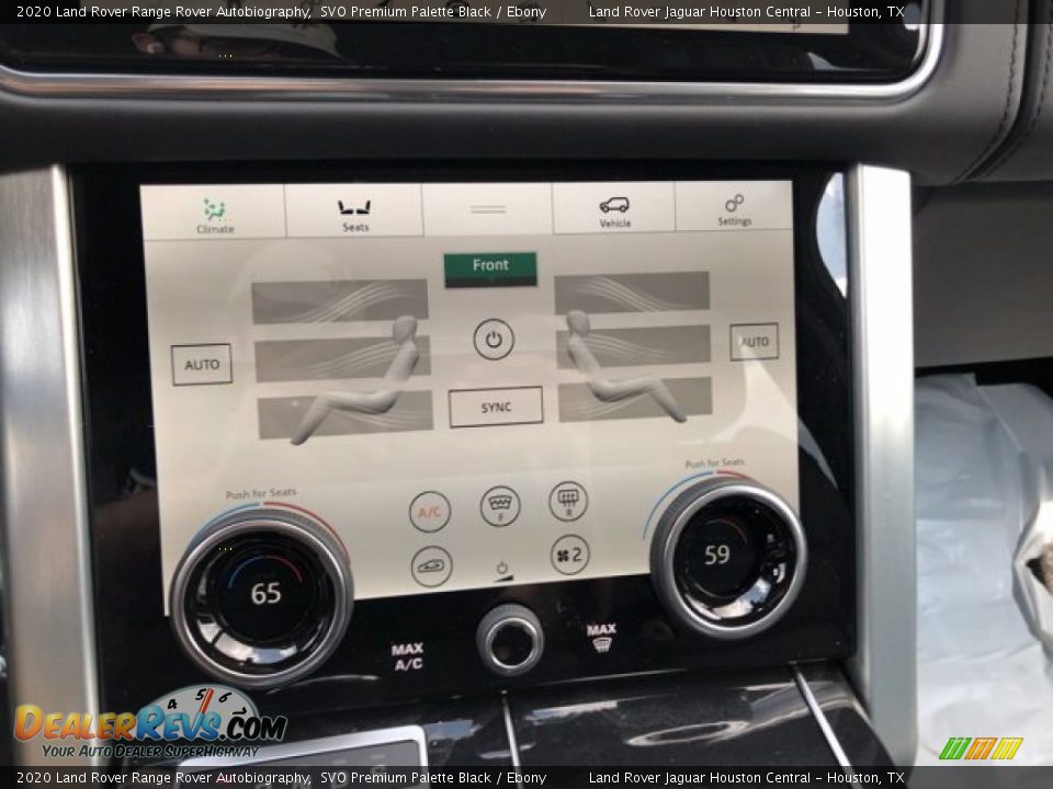 Controls of 2020 Land Rover Range Rover Autobiography Photo #22