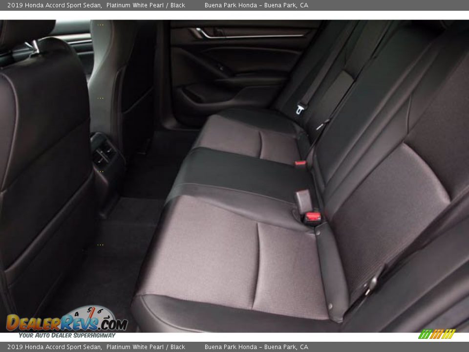 2019 Honda Accord Sport Sedan Platinum White Pearl / Black Photo #4