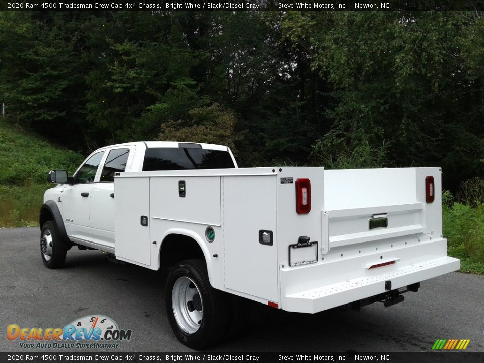 2020 Ram 4500 Tradesman Crew Cab 4x4 Chassis Bright White / Black/Diesel Gray Photo #11