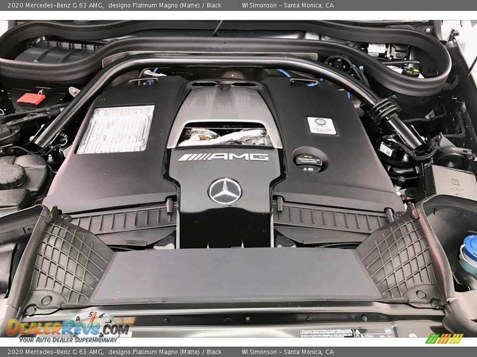 2020 Mercedes-Benz G 63 AMG 4.0 Liter DI biturbo DOHC 32-Valve VVT V8 Engine Photo #8