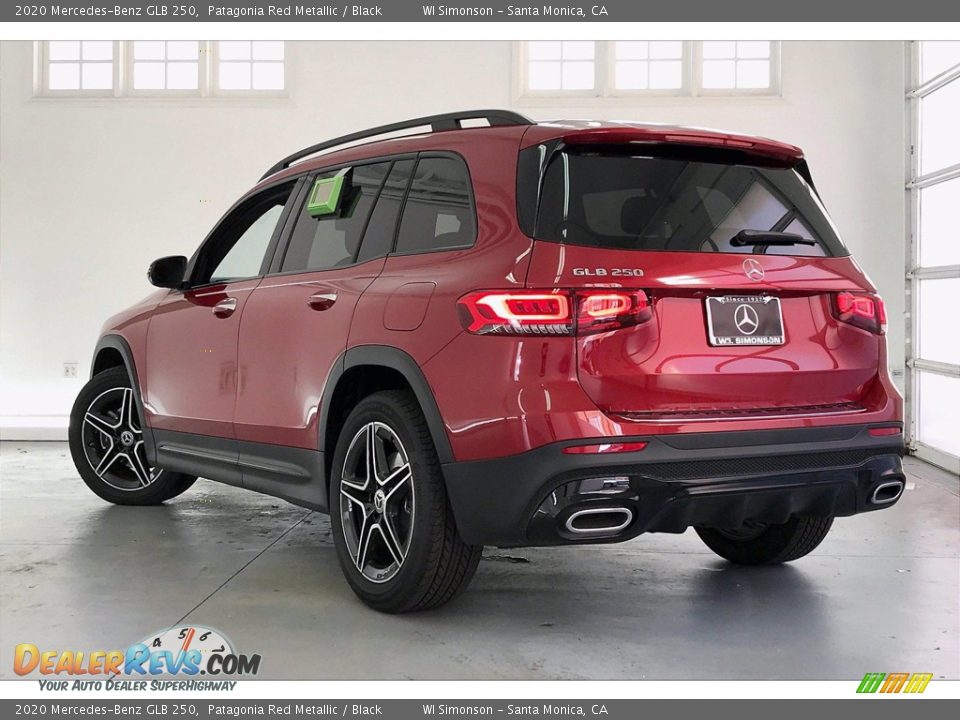 2020 Mercedes-Benz GLB 250 Patagonia Red Metallic / Black Photo #2