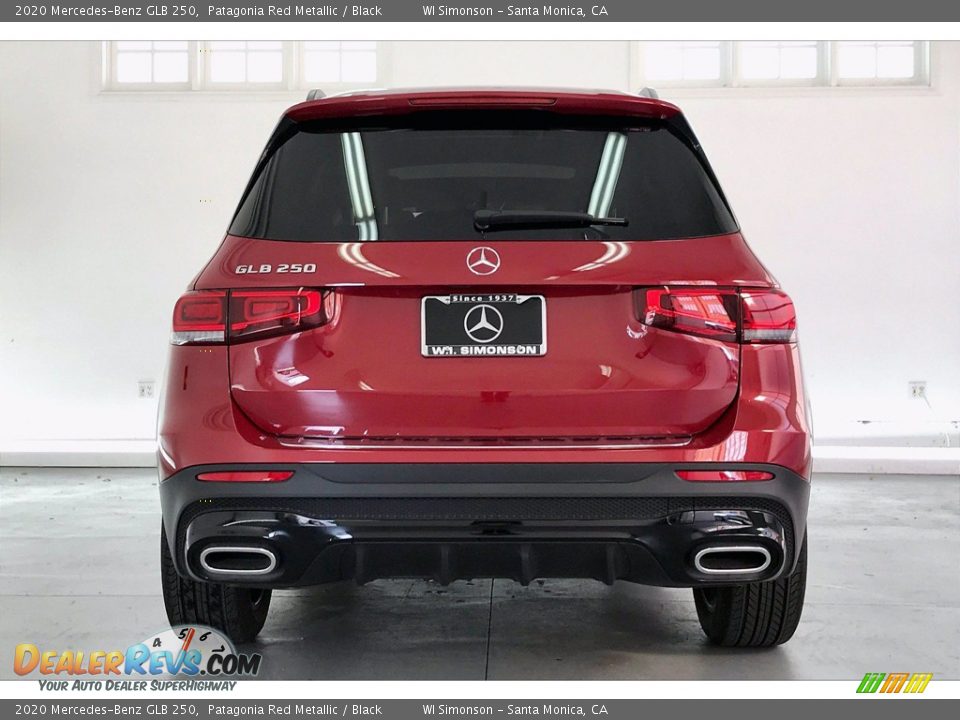 2020 Mercedes-Benz GLB 250 Patagonia Red Metallic / Black Photo #3