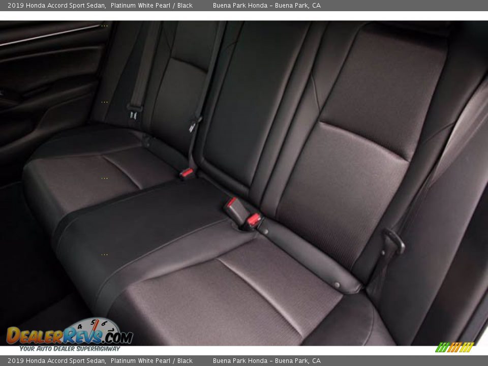 2019 Honda Accord Sport Sedan Platinum White Pearl / Black Photo #20