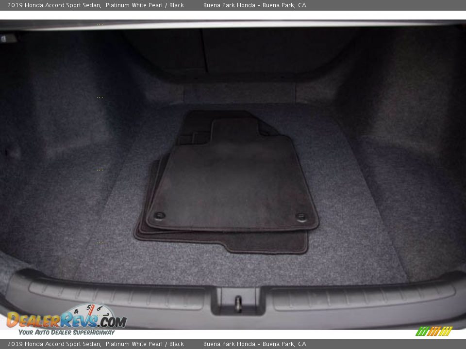 2019 Honda Accord Sport Sedan Platinum White Pearl / Black Photo #21