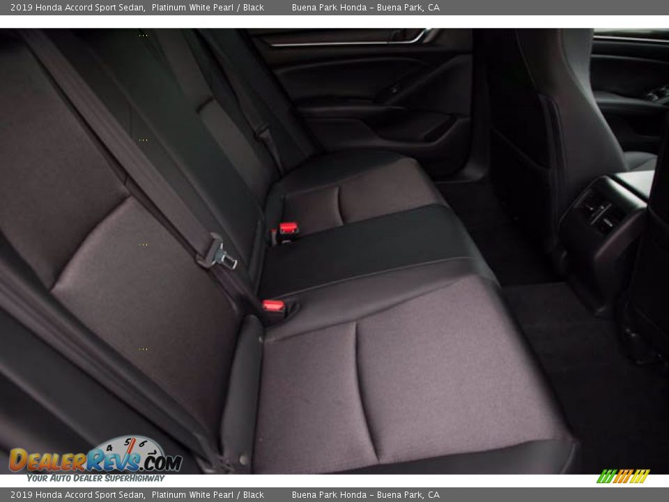 2019 Honda Accord Sport Sedan Platinum White Pearl / Black Photo #22