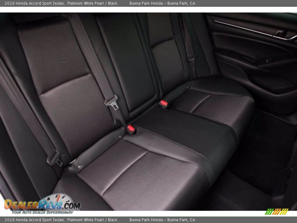 2019 Honda Accord Sport Sedan Platinum White Pearl / Black Photo #23