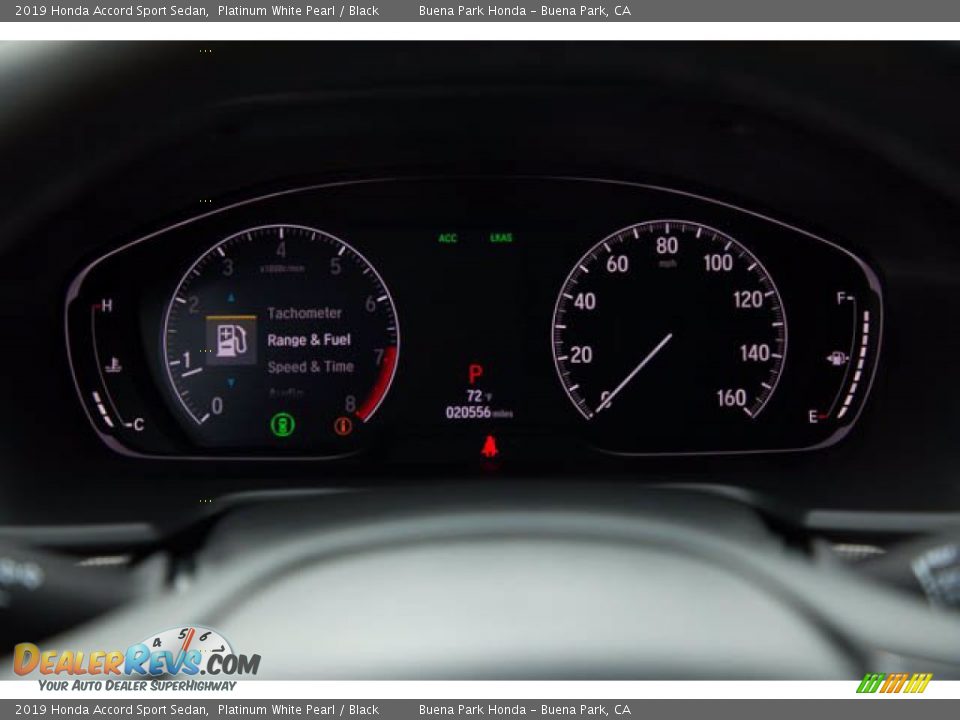 2019 Honda Accord Sport Sedan Platinum White Pearl / Black Photo #28