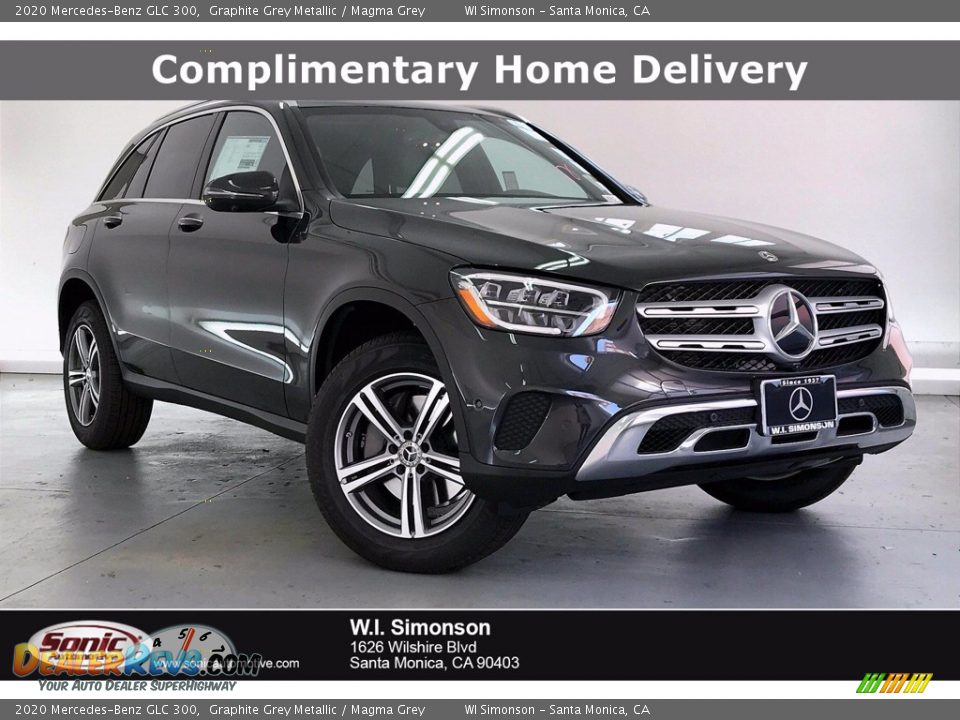 2020 Mercedes-Benz GLC 300 Graphite Grey Metallic / Magma Grey Photo #1