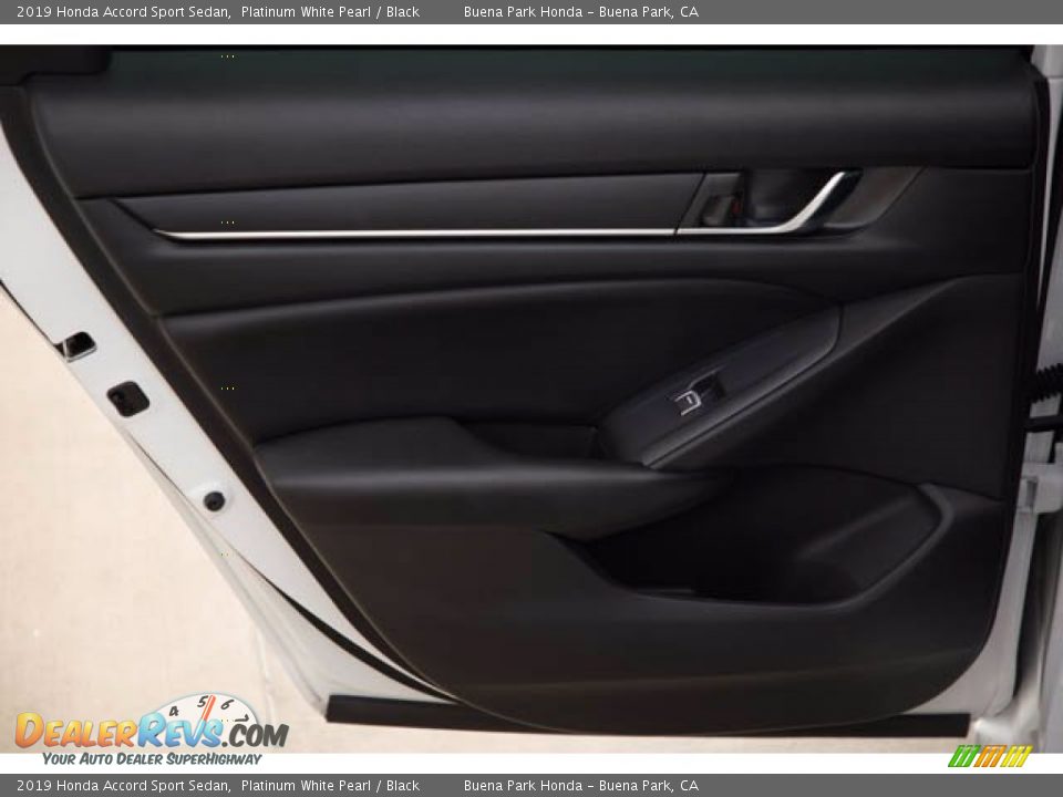 2019 Honda Accord Sport Sedan Platinum White Pearl / Black Photo #31