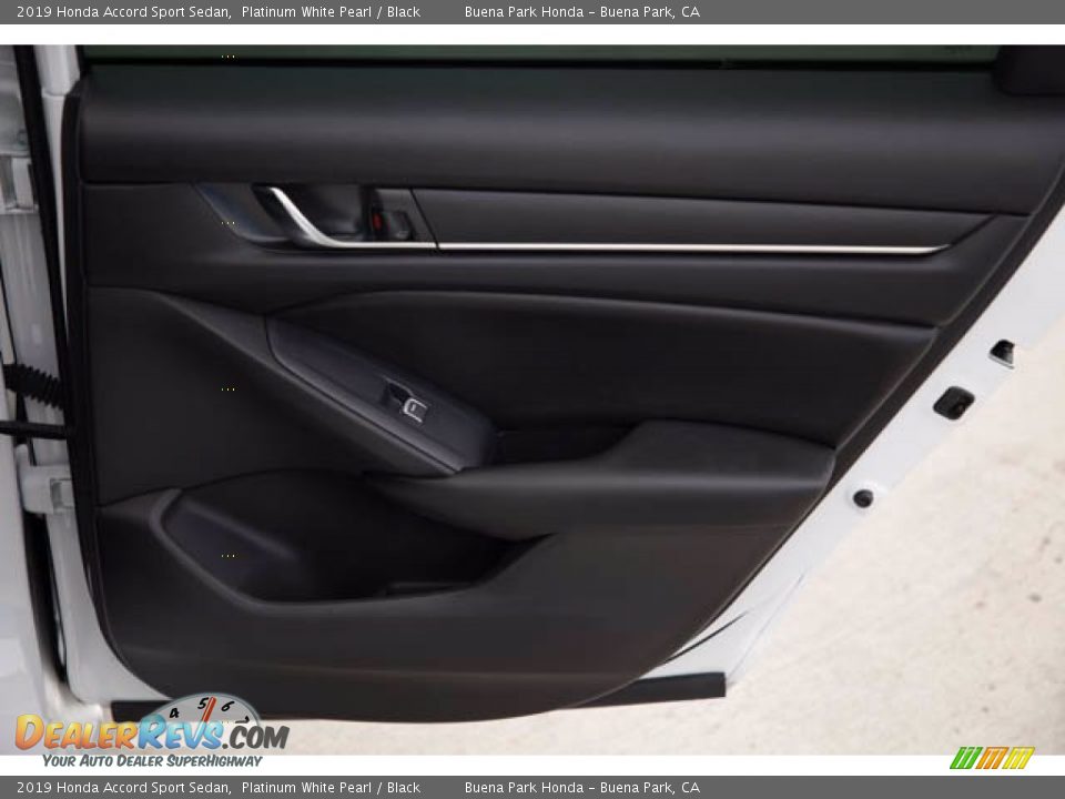 2019 Honda Accord Sport Sedan Platinum White Pearl / Black Photo #32