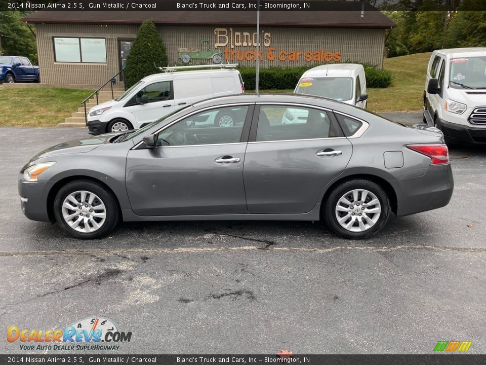2014 Nissan Altima 2.5 S Gun Metallic / Charcoal Photo #1
