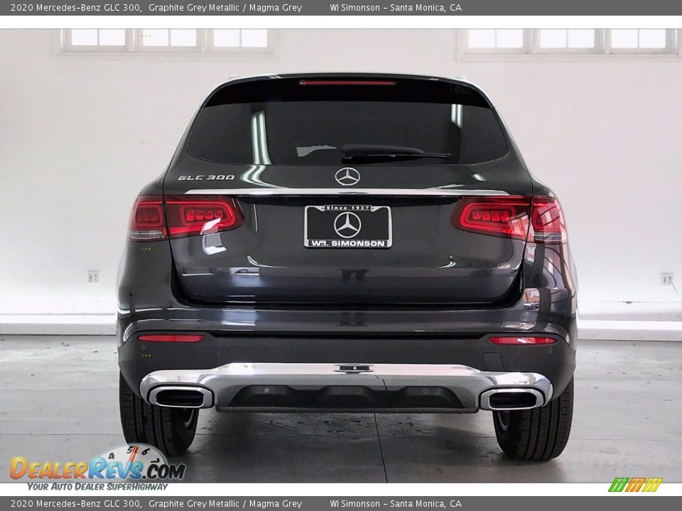 2020 Mercedes-Benz GLC 300 Graphite Grey Metallic / Magma Grey Photo #3