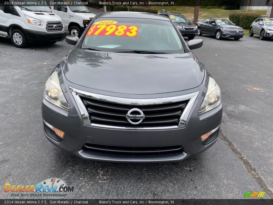 2014 Nissan Altima 2.5 S Gun Metallic / Charcoal Photo #3