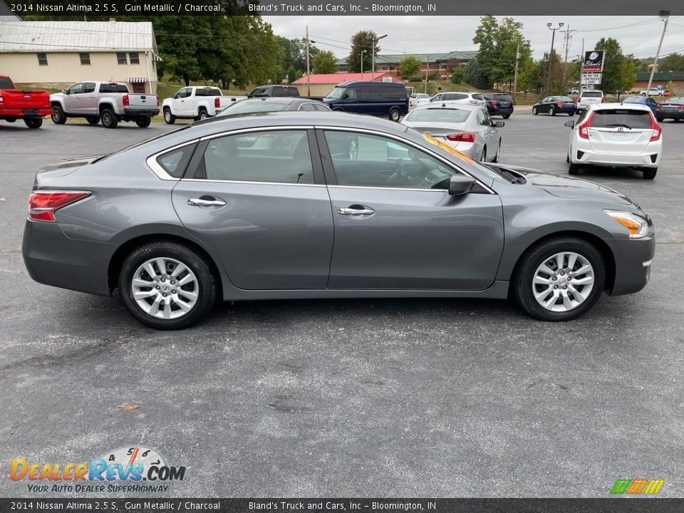 2014 Nissan Altima 2.5 S Gun Metallic / Charcoal Photo #5