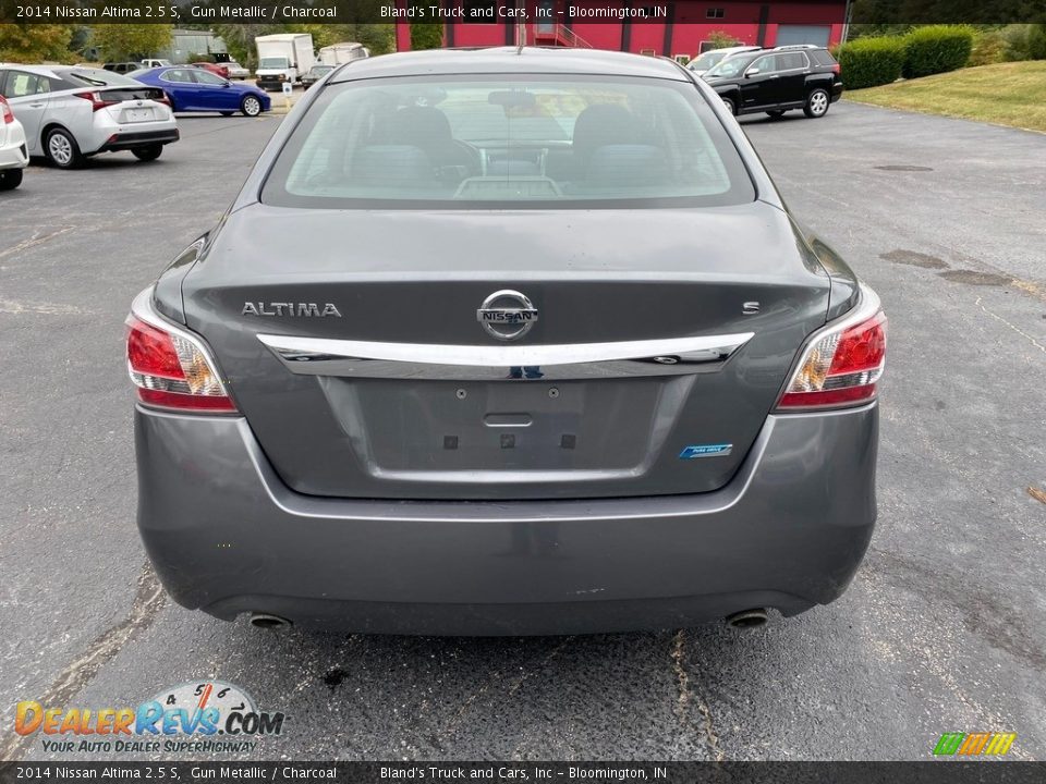 2014 Nissan Altima 2.5 S Gun Metallic / Charcoal Photo #7