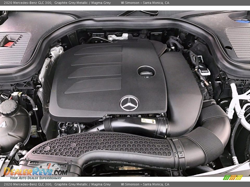 2020 Mercedes-Benz GLC 300 Graphite Grey Metallic / Magma Grey Photo #8