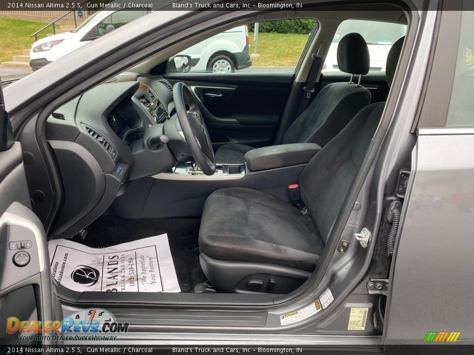 2014 Nissan Altima 2.5 S Gun Metallic / Charcoal Photo #13