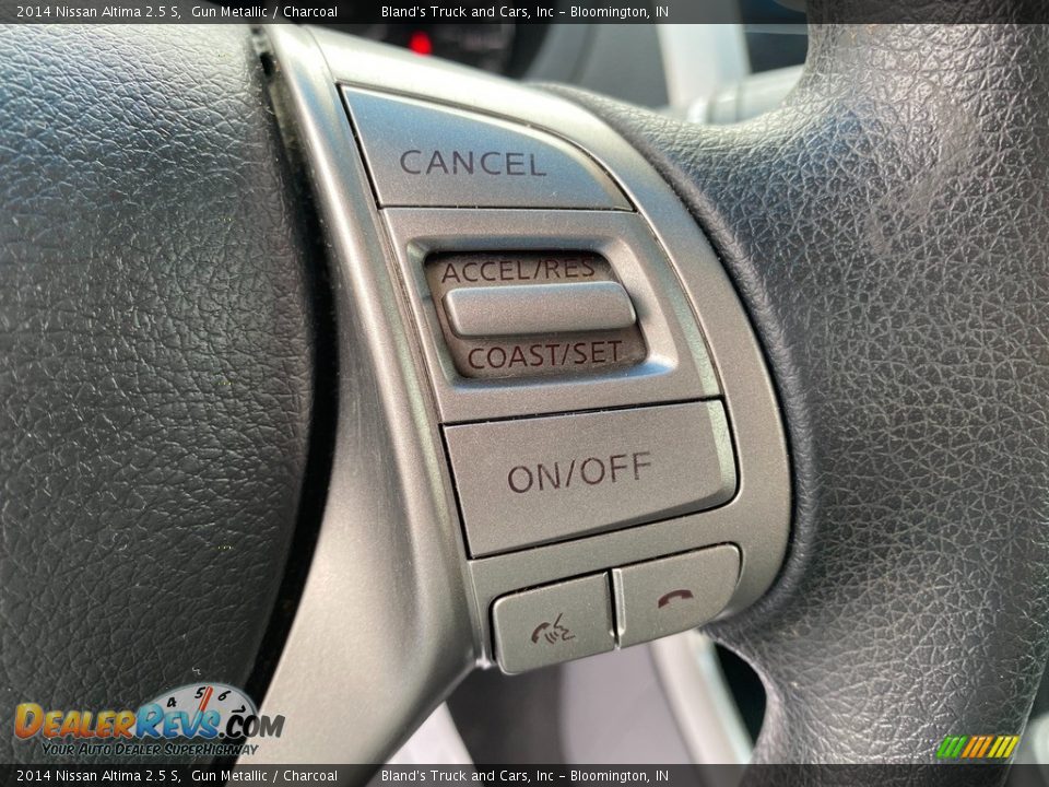 2014 Nissan Altima 2.5 S Gun Metallic / Charcoal Photo #19