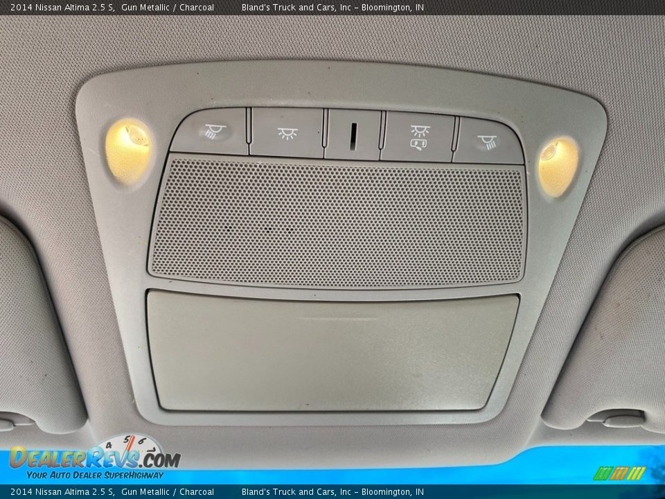 2014 Nissan Altima 2.5 S Gun Metallic / Charcoal Photo #25