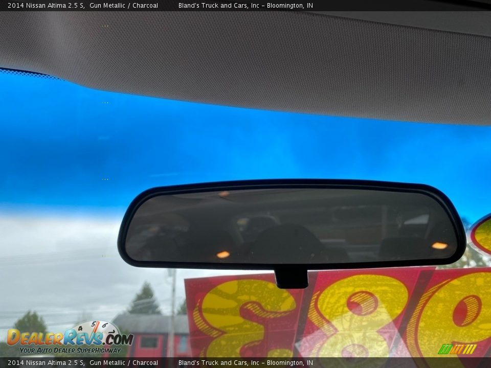 2014 Nissan Altima 2.5 S Gun Metallic / Charcoal Photo #26